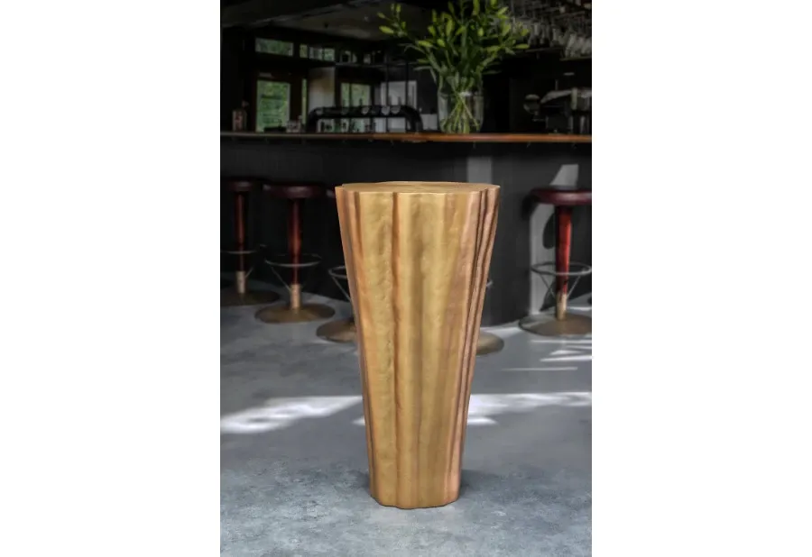 bar table in a loft style