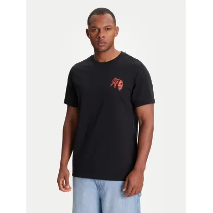 Zdjęcie Converse T-Shirt Skeleton Party 10027726-A01 Czarny Regular Fit