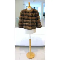 Picture A tasteful women's fur coat made of sable - Toschi