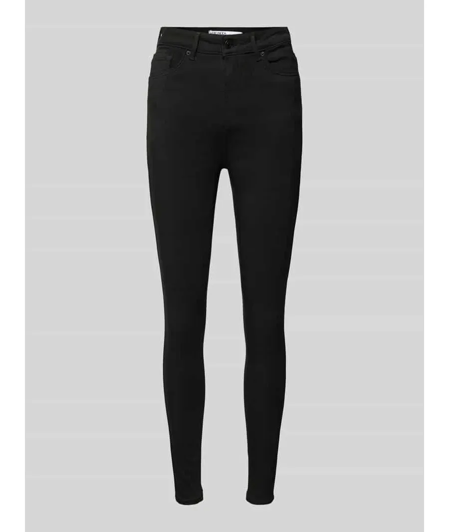 obrazek 1 Jeansy o kroju skinny fit z 5 kieszeniami model ‘SOPHIA’