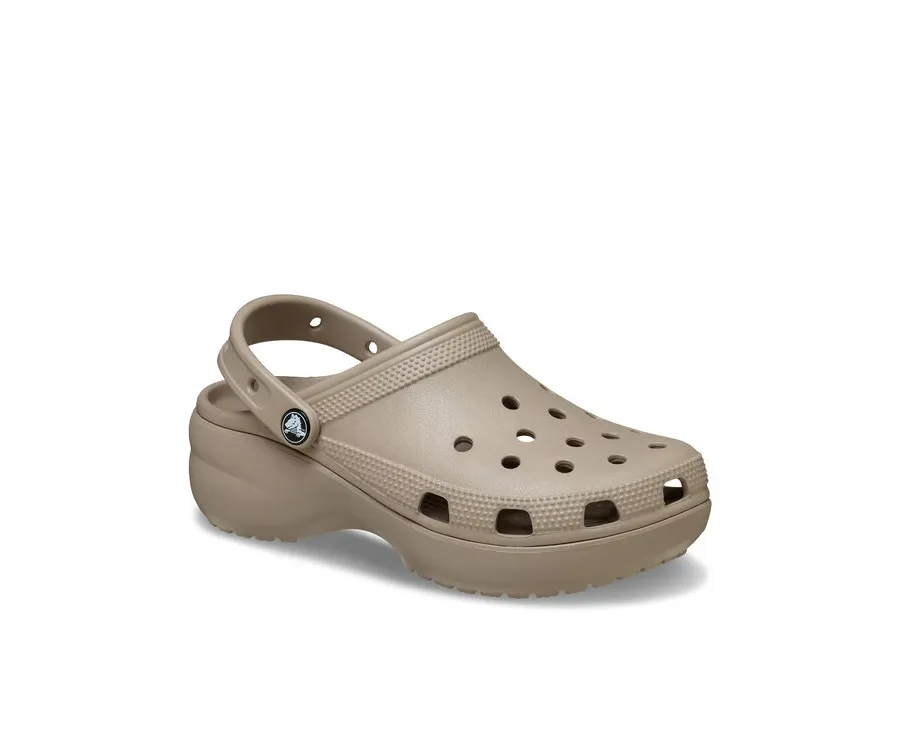 obrazek 1 Crocs Klapki Classic Platform Clog 206750 Beżowy