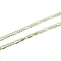 Zdjęcie Włoski złoty łańcuszek 3+1 50 cm