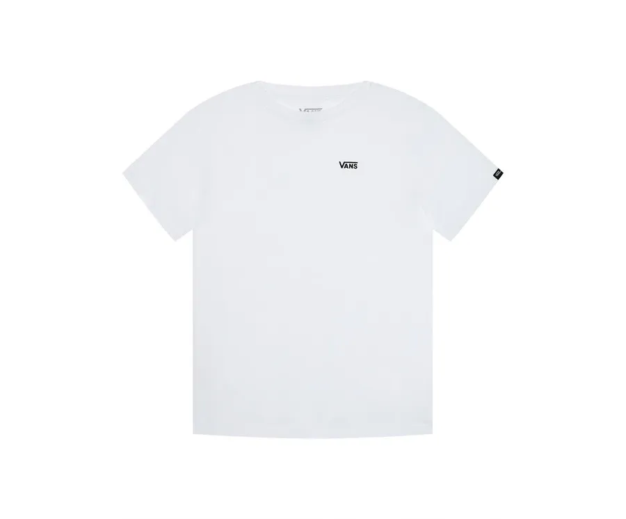 obrazek 1 Vans T-Shirt Left Chest VN0A4MQ3 Biały Classic Fit