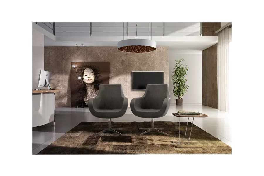 picture 3 Elegant leather chair – Leyform