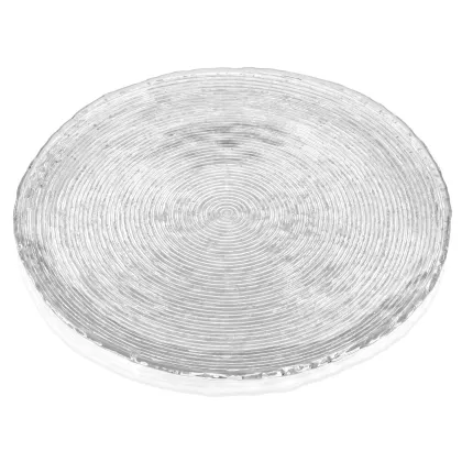 Picture Luxurious round transparent plate All in one - IVV