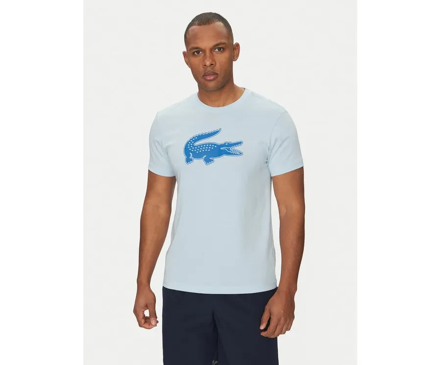 obrazek 1 Lacoste T-Shirt TH2042 Błękitny Regular Fit