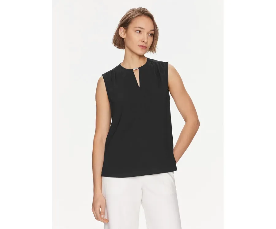 obrazek 1 Calvin Klein Bluzka K20K207063 Czarny Regular Fit