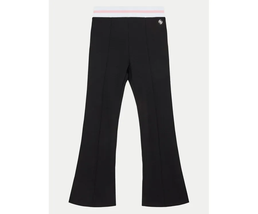 obrazek 1 Guess Spodnie materiałowe J5RB02 KAUH0 Czarny Regular Fit