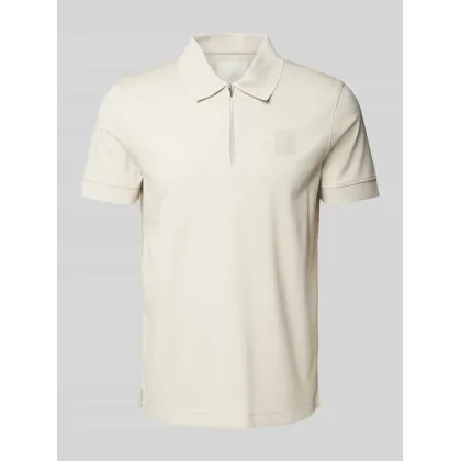 Zdjęcie Koszulka polo z krótkim zamkiem błyskawicznym model ‘Brizio’