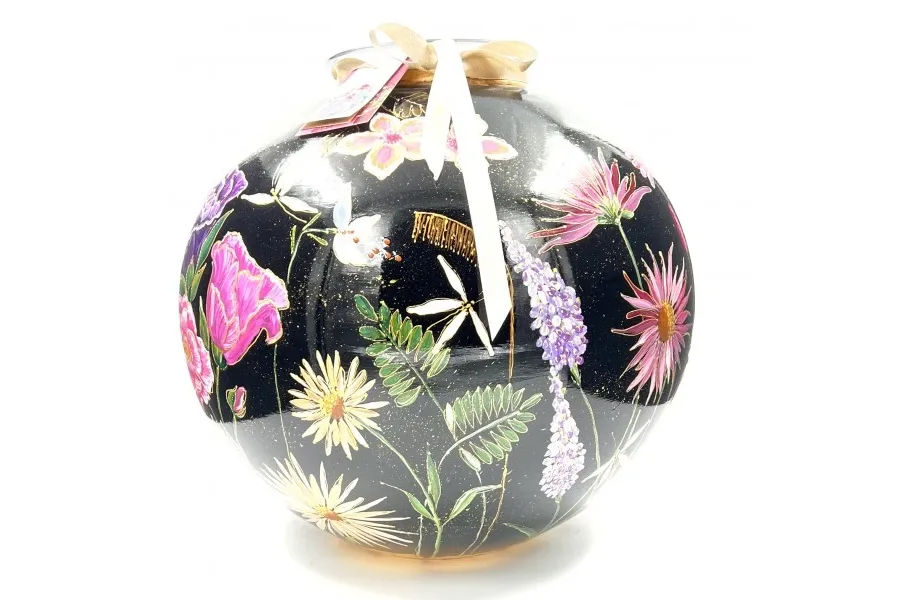 obrazek 1 Duży wazon w kształcie czarnej kuli - idealny prezent dla kobiety