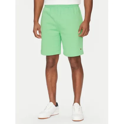 Zdjęcie Lacoste Szorty sportowe GH9627 Zielony Regular Fit