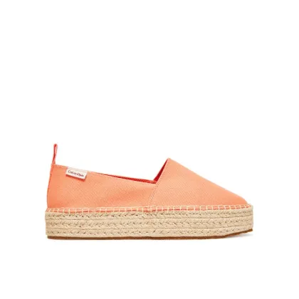 Zdjęcie Calvin Klein Jeans Espadryle Platform Espadrille Ml Cs YW0YW01871 Pomarańczowy