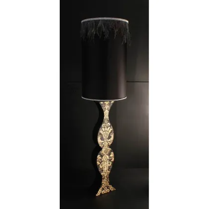 Picture Black luxurious ceramic lamp