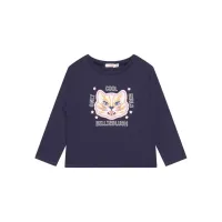 Zdjęcie Billieblush Longsleeve U15A39 Granatowy Regular Fit