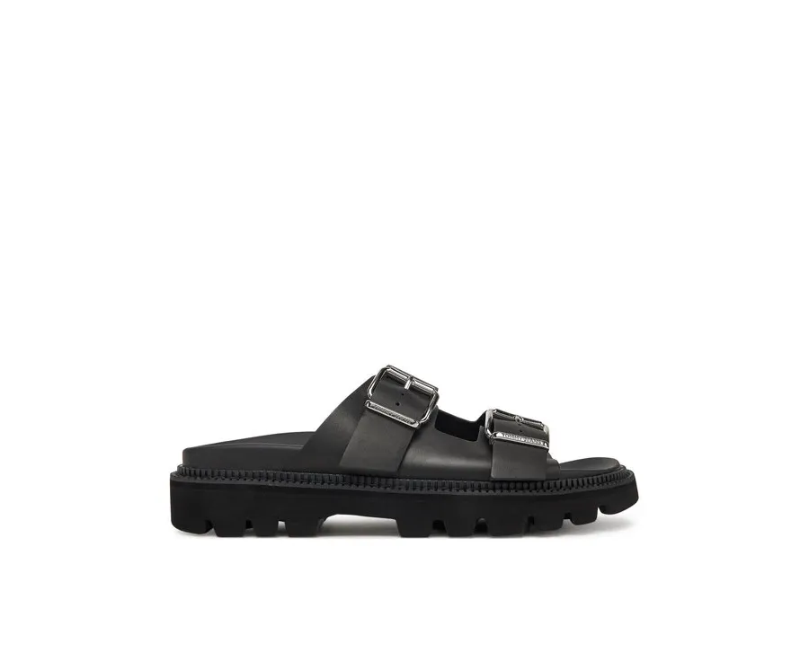 obrazek 1 Tommy Jeans Klapki Double Strap Sandal EN0EN02753 Czarny