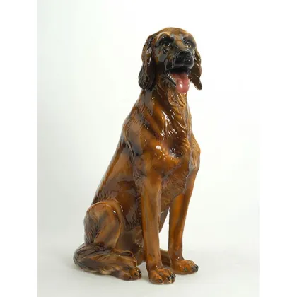 Picture Fascinating brown ceramic dog