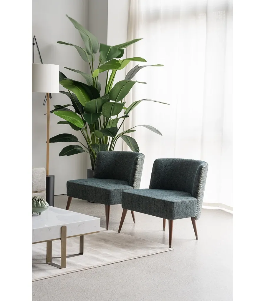 obrazek 7 Oryginalny modernistyczny fotel do salonu - prosto z Włoch