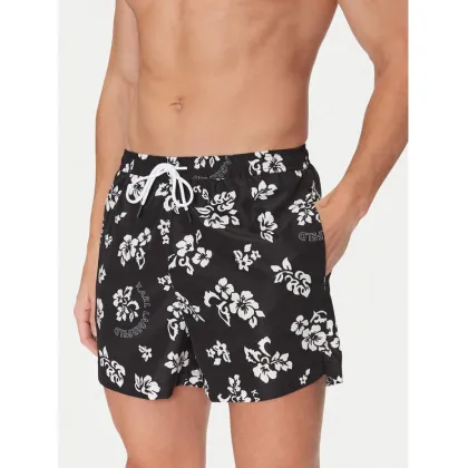 Zdjęcie KARL LAGERFELD Szorty kąpielowe A2M46035 Czarny Regular Fit