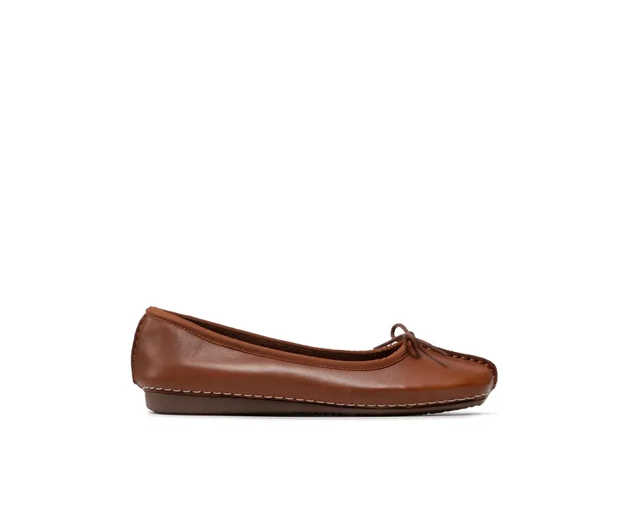 obrazek 1 Clarks Baleriny Freckle Ice 203529304 Brązowy