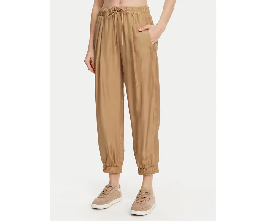 obrazek 1 Marella Spodnie materiałowe Abetaia 2513131095 Beżowy Relaxed Fit