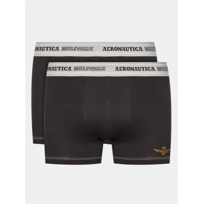 Zdjęcie Aeronautica Militare Komplet 2 par bokserek AM1UBX003 Czarny