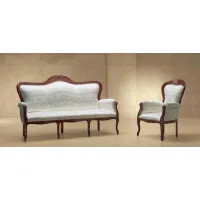 Zdjęcie Piękny zdobiony komplet mebli do salonu w stylu francuskim – Morello Gianpaolo