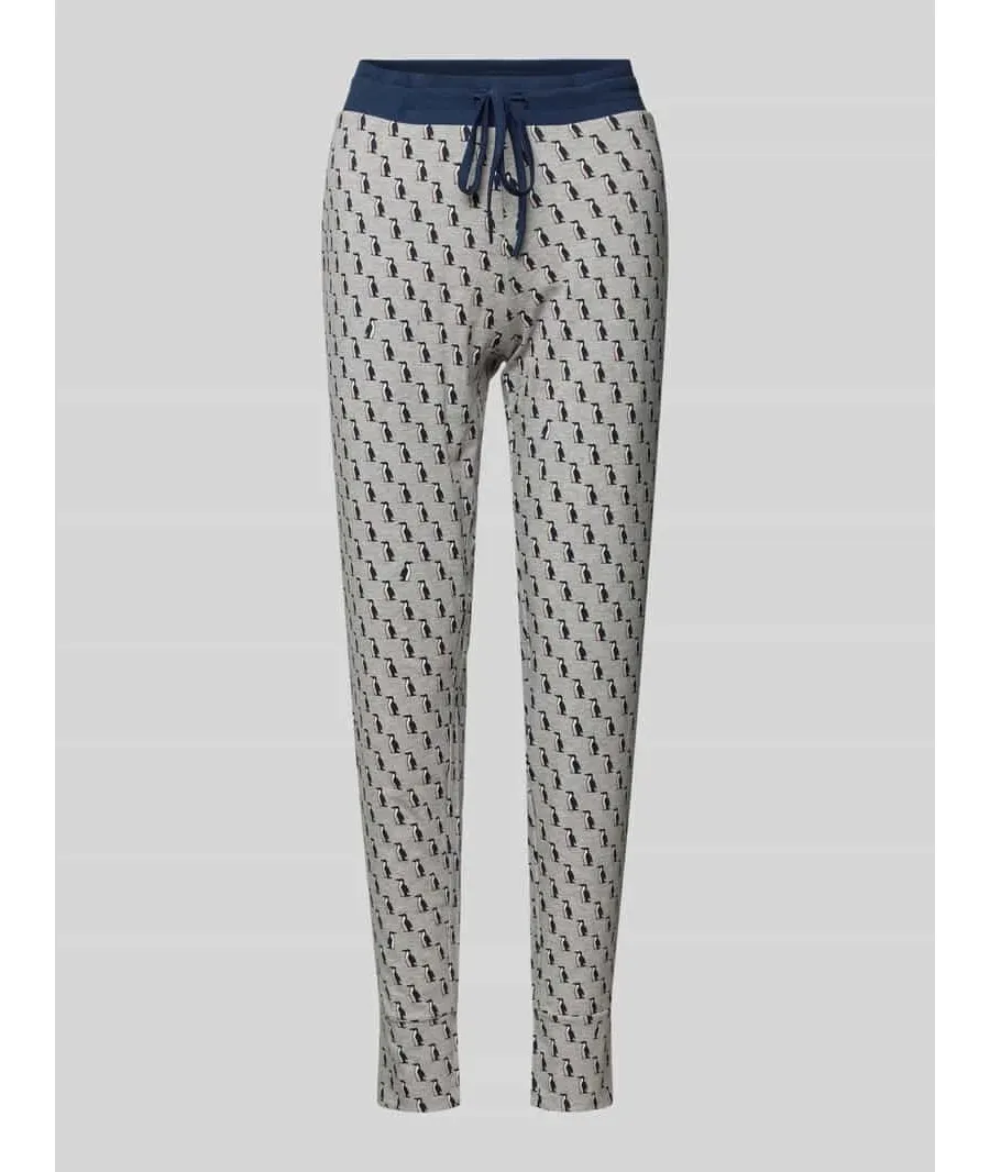 obrazek 1 Legginsy o kroju slim fit z tunelem