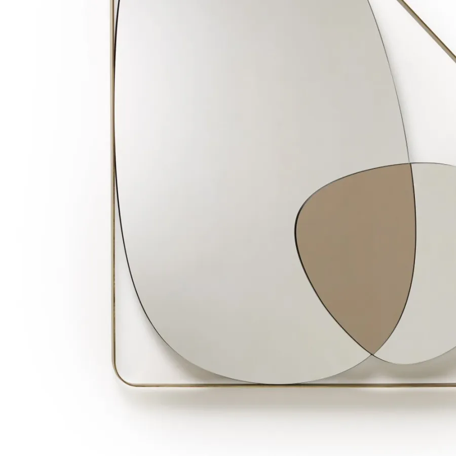 obrazek 3 Lustro w ozdobnej ramie H.120xL.90xP.5 cm