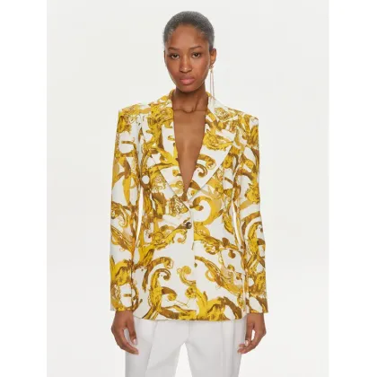 Zdjęcie Versace Jeans Couture Marynarka 76HAQ702 Biały Slim Fit