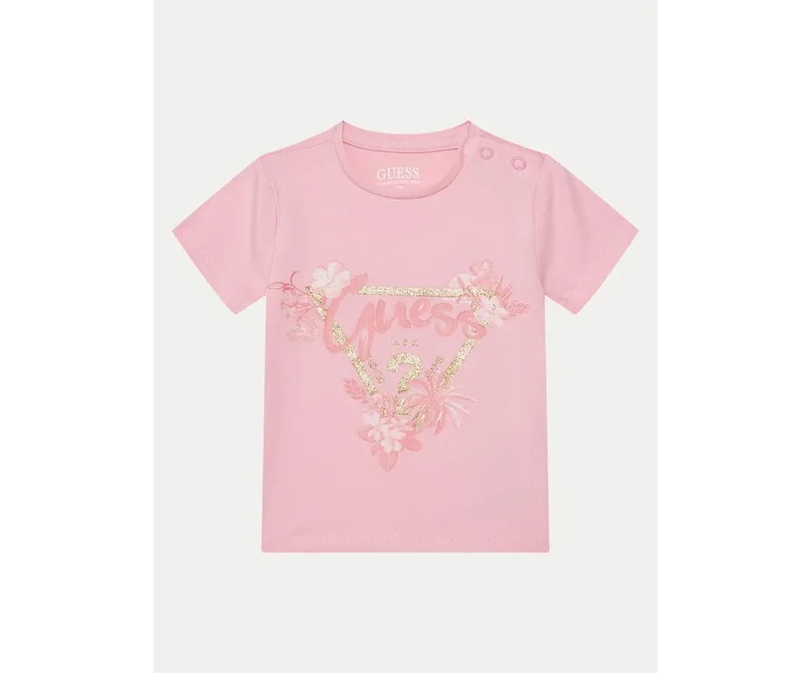 obrazek 1 Guess T-Shirt A5GI03K6YW4 Różowy Regular Fit