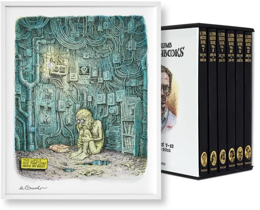obrazek 1 Książka Robert Crumb. Szkicowniki 1982-2011 - Taschen