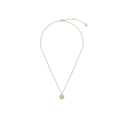 Zdjęcie Tory Burch Naszyjnik Miller Pendant Necklace 137185 Złoty