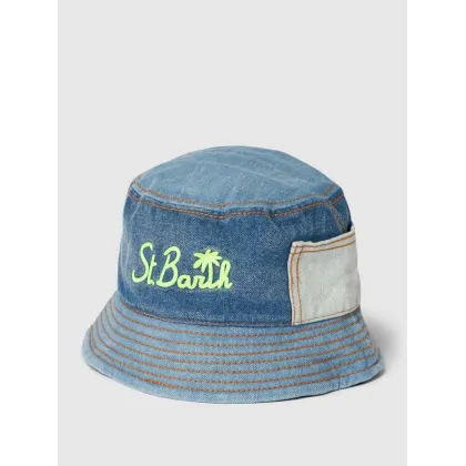 Zdjęcie Czapka typu bucket hat z imitacji denimu model ‘JAMES’