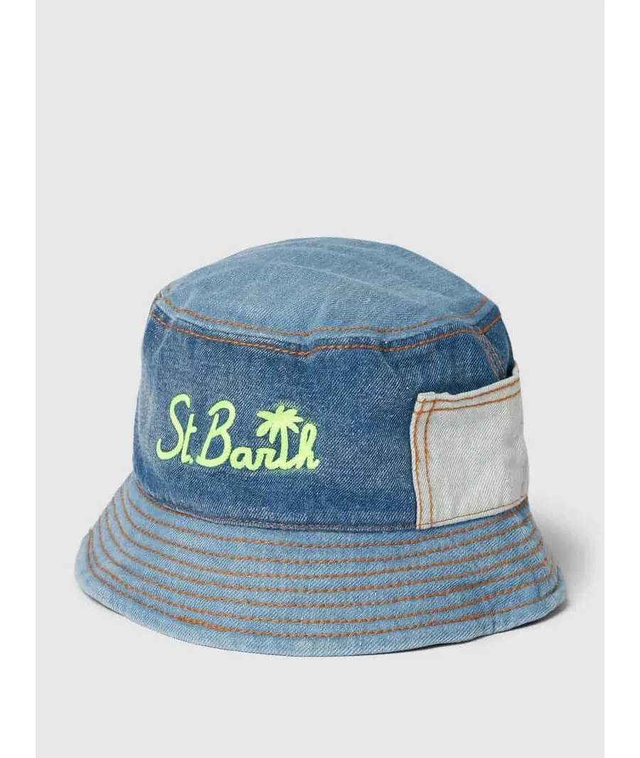 obrazek 1 Czapka typu bucket hat z imitacji denimu model ‘JAMES’