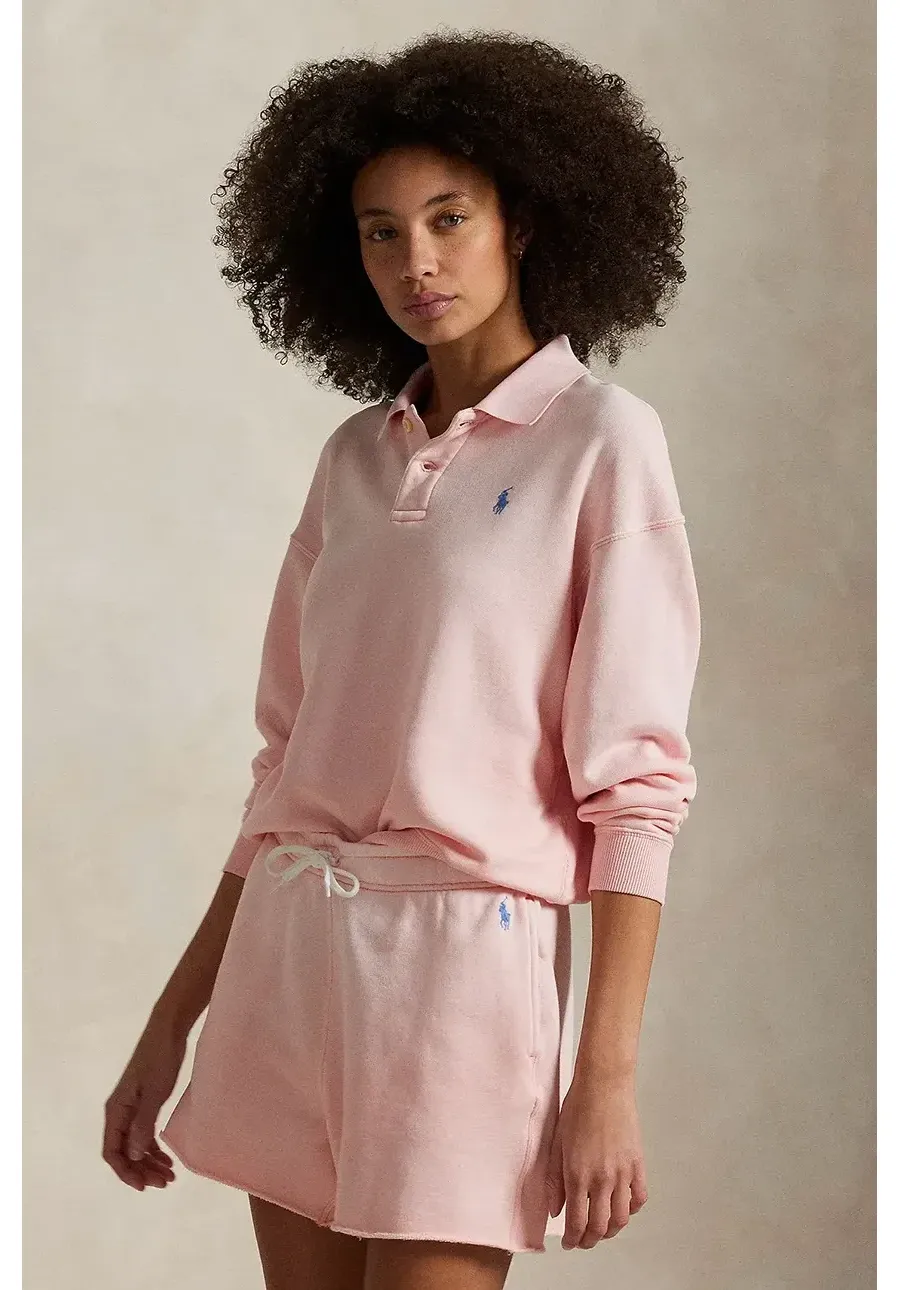 obrazek 1 Polo Ralph Lauren bluza damska kolor różowy gładka 211965097