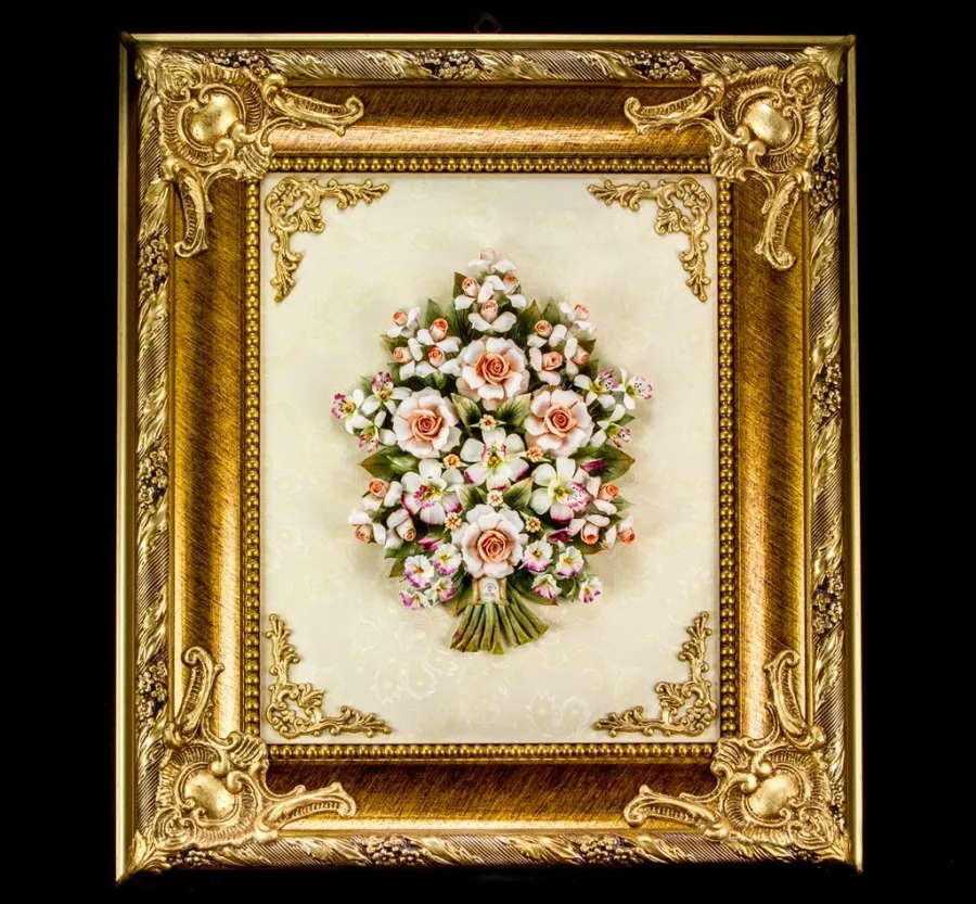 obrazek 1 Niepowtarzalny porcelanowy obraz do eleganckich wnętrz