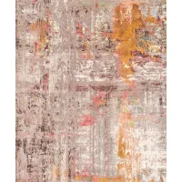 Picture Colorful handmade carpet in vintage style from Nepal - Jordan