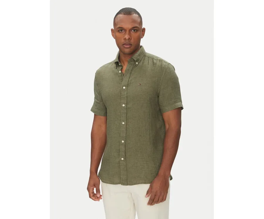obrazek 1 Tommy Hilfiger Koszula MW0MW35207 Zielony Regular Fit