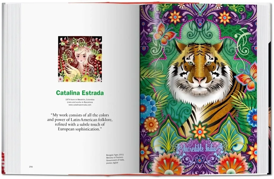 obrazek 4 Książka 100 Ilustratorów - Taschen
