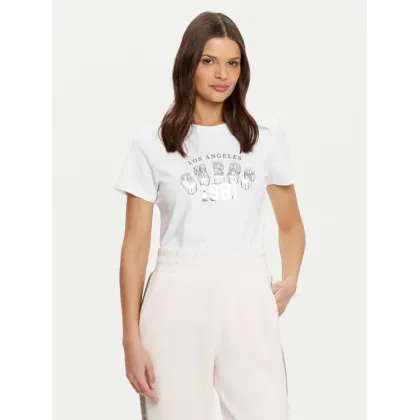 Zdjęcie Guess T-Shirt V5RI06 I3Z14 Biały Regular Fit