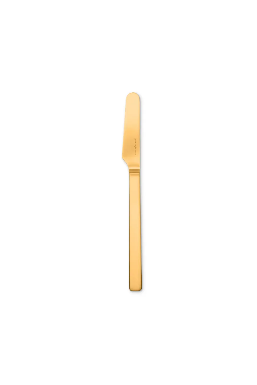 obrazek 3 Stylowy włoski nóż do masła Stile Ice Oro - komplet 6 szt.