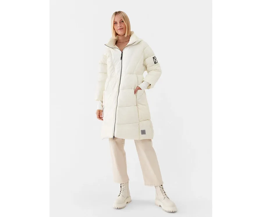 obrazek 1 Didriksons Kurtka zimowa Andrea 504308 Écru Oversize