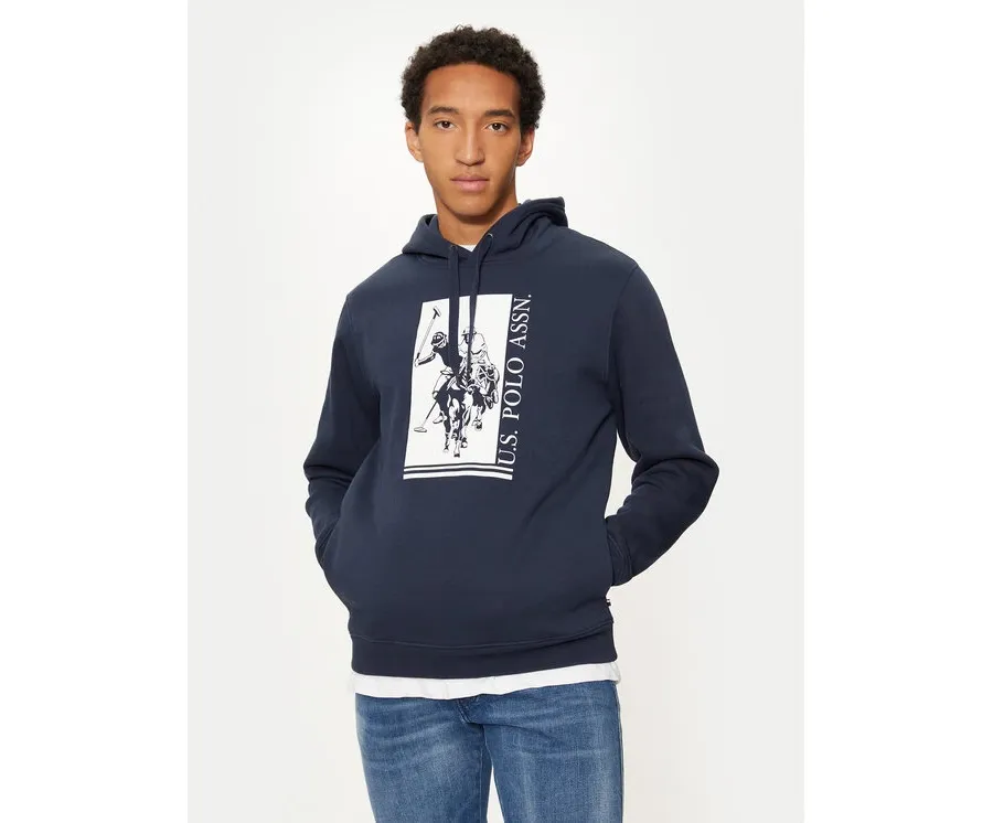obrazek 1 U.S. Polo Assn. Bluza MUP1919 Granatowy Regular Fit