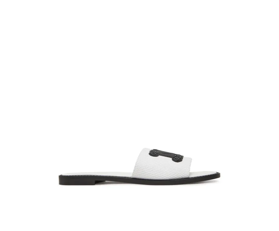 obrazek 1 Max Mara Klapki 2516521019600 Biały