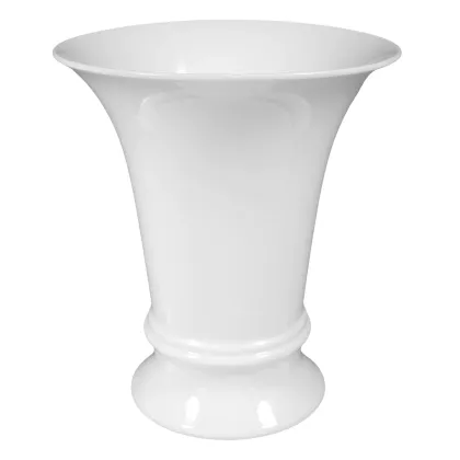 Zdjęcie Stylowy duży porcelanowy wazon o klasycznym kształcie - Tettau