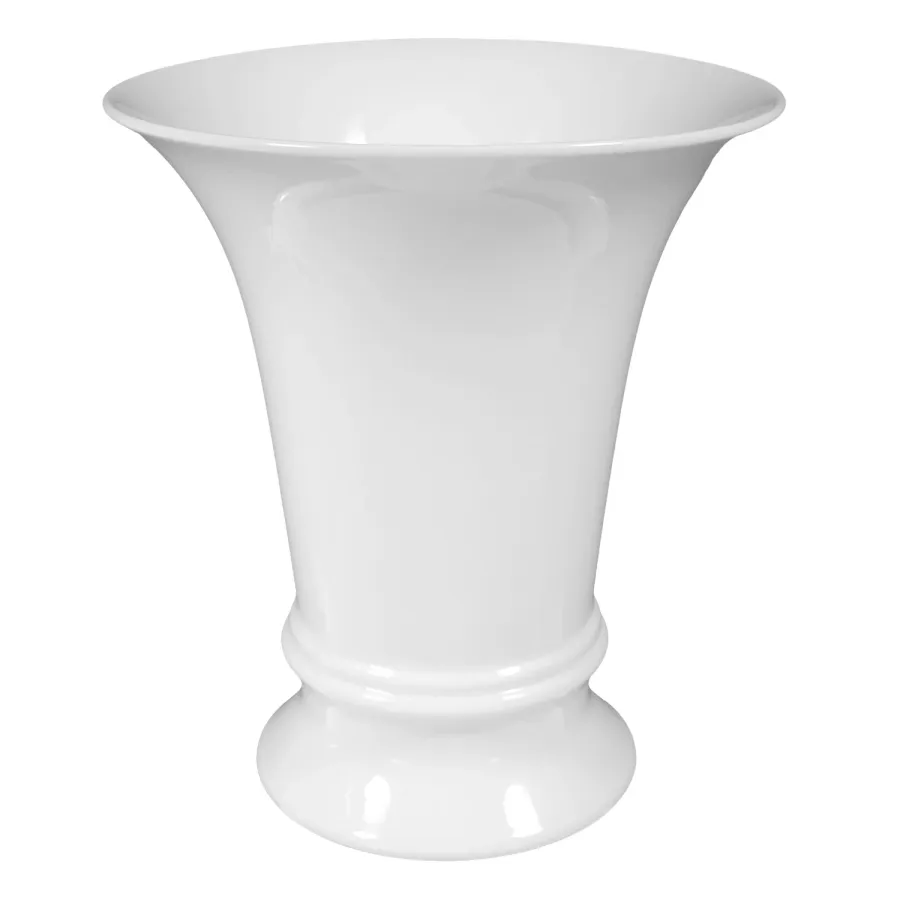 obrazek 1 Stylowy duży porcelanowy wazon o klasycznym kształcie - Tettau