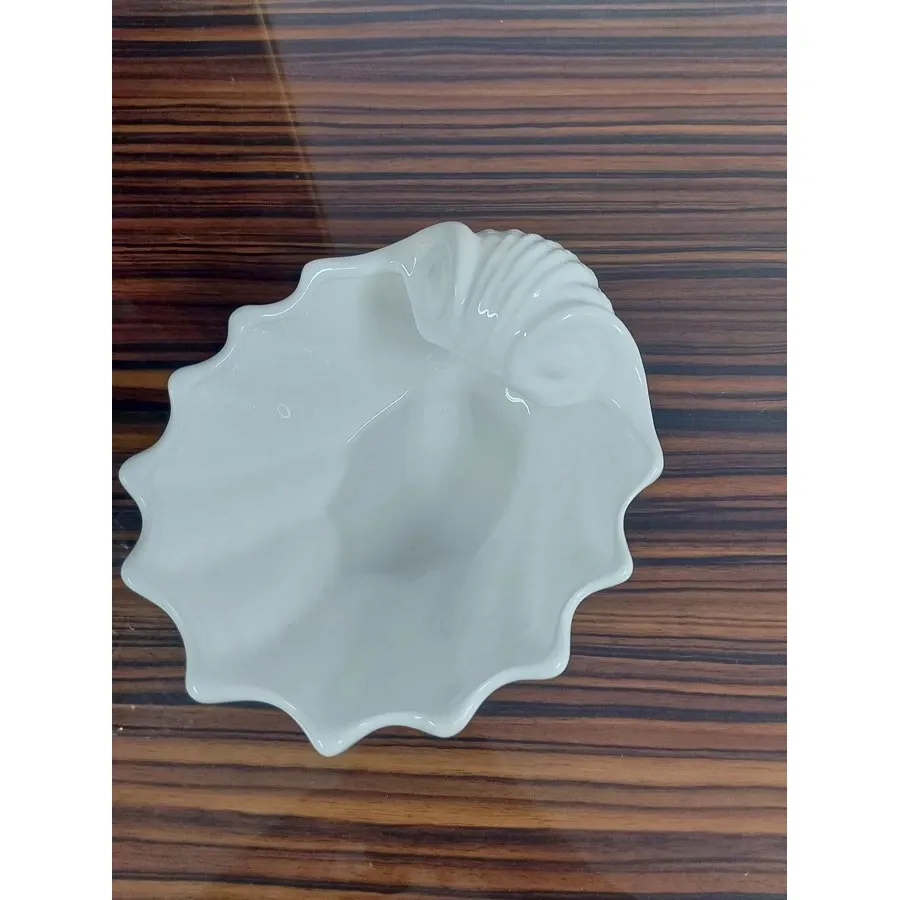obrazek 5 Naczynie w kształcie muszli do serwowania dań rybnych lub pojemnik na kosmetyki i detergenty - Le Ceramiche