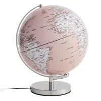 Picture Pink illuminated globe from the Stellar collection