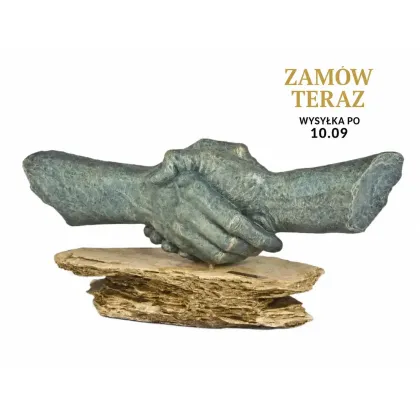 Picture Handshake - a sculpture as a gift for the boss!