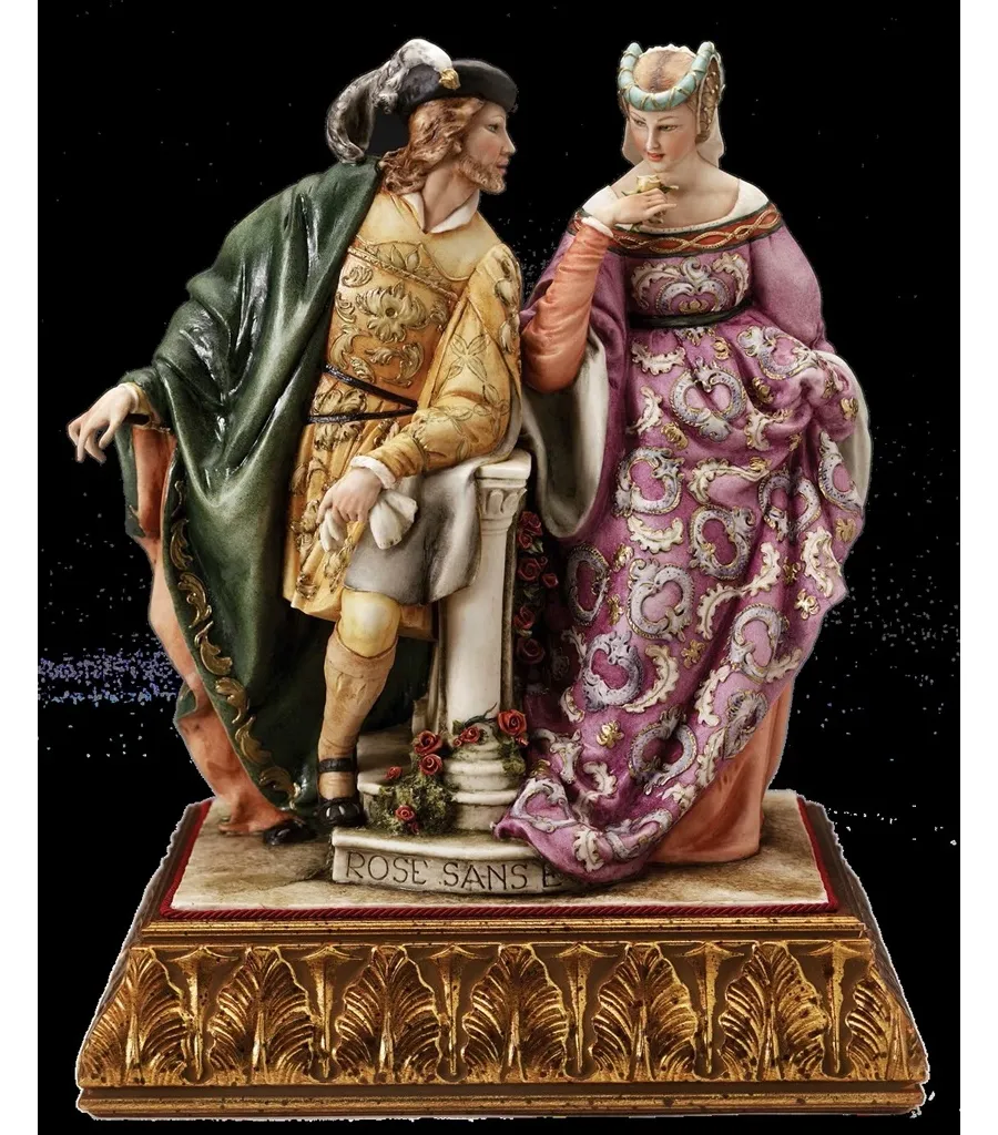 obrazek 1 Elegancka figura kobiety z mężczyzną
